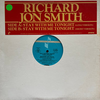 RICHARD JON SMITH - Stay with me tonight