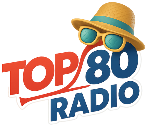 logo été TOP 80 radio bord blanc