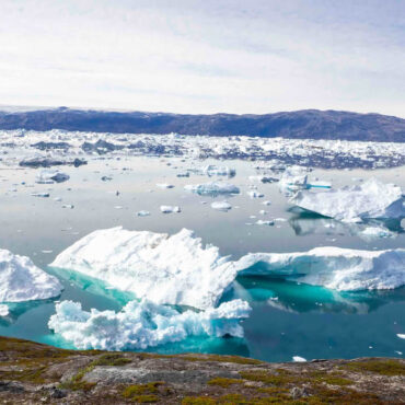 Une découverte intrigante sous la glace au Groenland