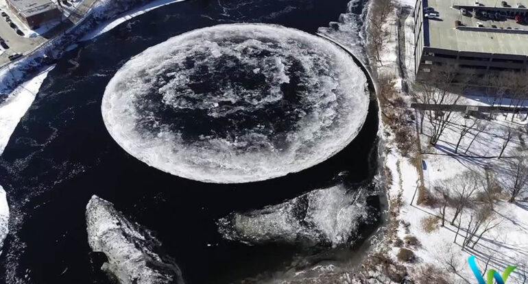 L'énigme des mystérieux cercles de glace en Norvège