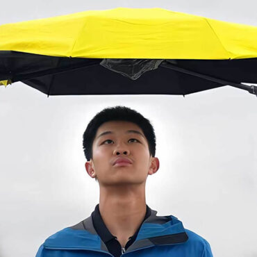 Le parapluie-drone : une révolution qui vous suit sous la pluie
