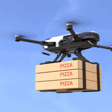 Un drone livreur de pizzas attire l’attention à Paris