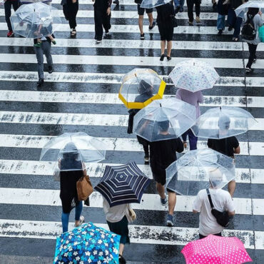 Au Japon, des parapluies high-tech repoussent la pluie avant qu'elle ne tombe