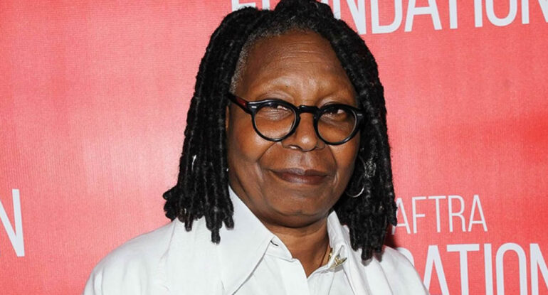 Un couple rencontre Whoopi Goldberg par hasard en Sicile
