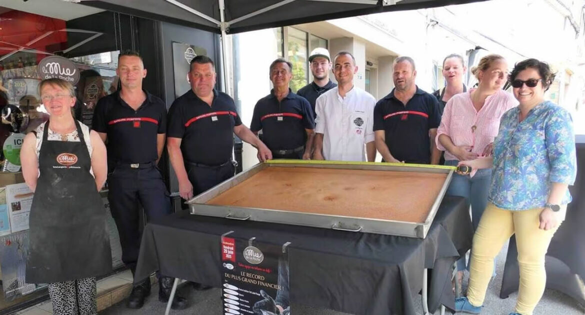 Un boulanger breton décroche le record du plus grand financier du monde