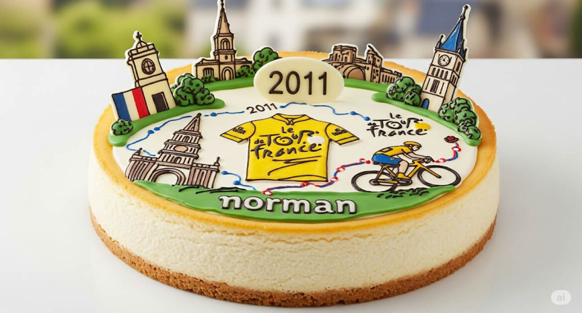 Christine se souvient d’un cheese-cake normand… du Tour de France 2011