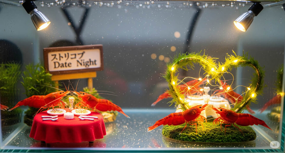 Un aquarium japonais organise des rendez-vous amoureux… pour crevettes
