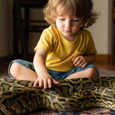 Un garçon de 2 ans mord un python… et le tue !