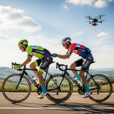 Deux cyclistes trichent en pleine course… et se font filmer