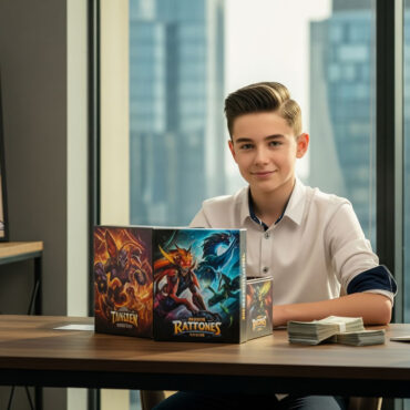 Un enfant invente un jeu de cartes à 7 ans… et devient millionnaire à 15 ans
