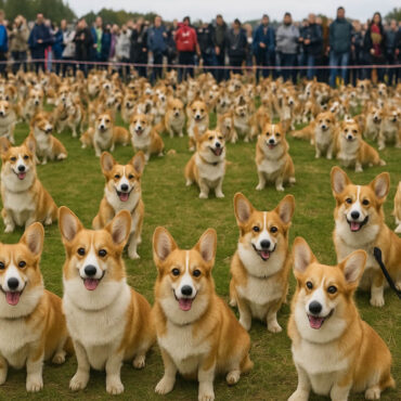 Un concours de corgis réunit plus de 100 chiens en Lituanie
