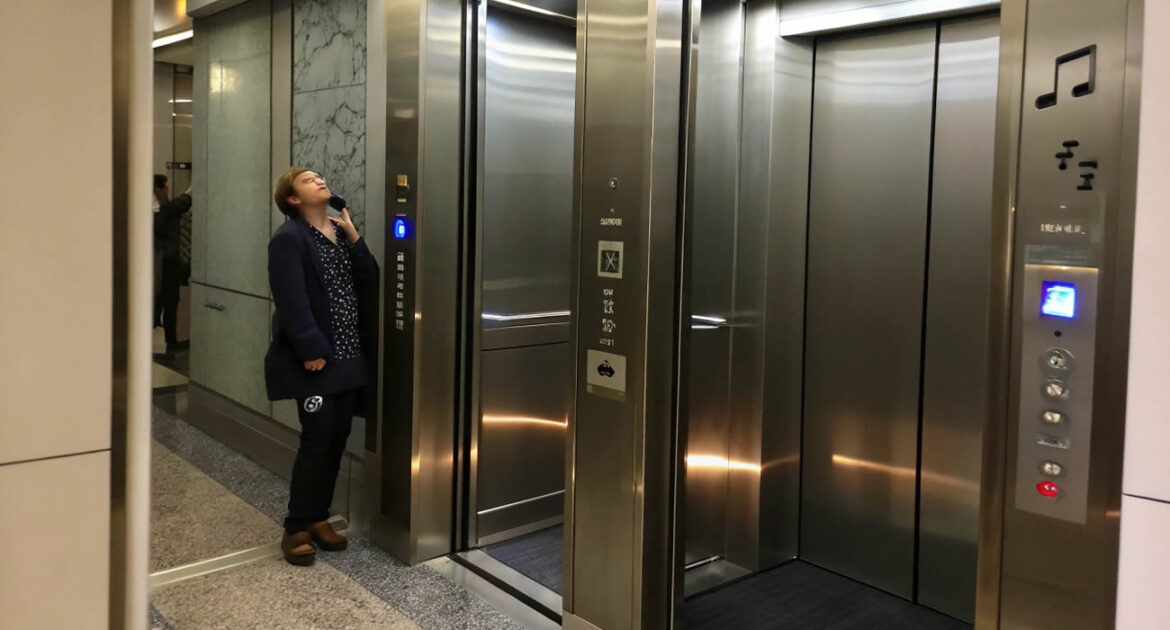 Un ascenseur joue… des musiques selon l’humeur des passagers