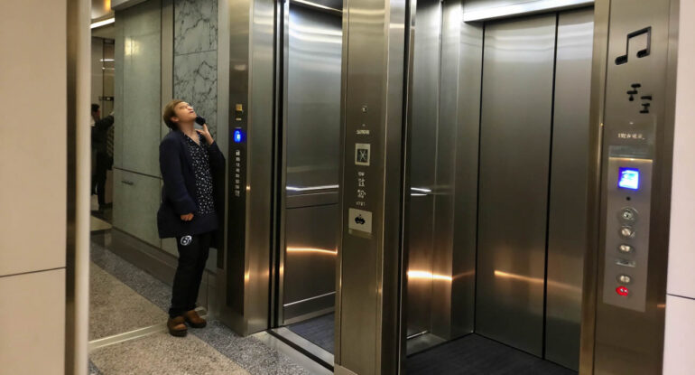 Un ascenseur joue… des musiques selon l’humeur des passagers