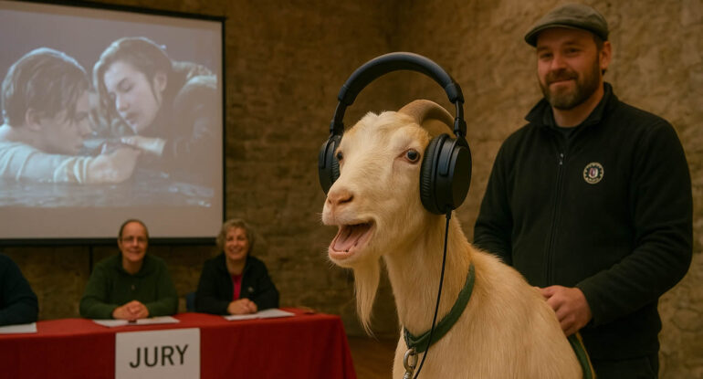 Un concours de doublage de films… par des chèvres