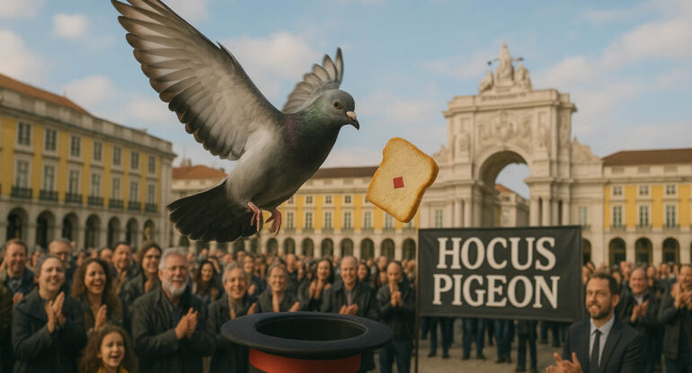 Un concours de magie… réservé aux pigeons voyageurs