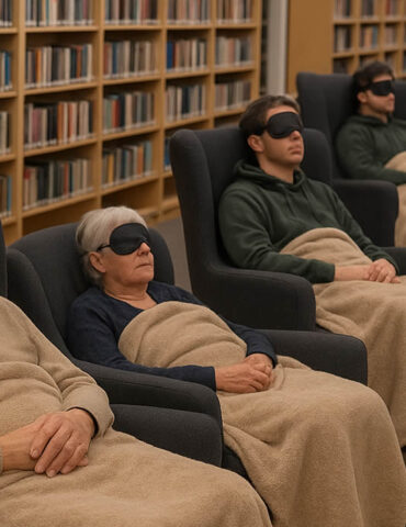 Un concours de sieste… dans des bibliothèques publiques