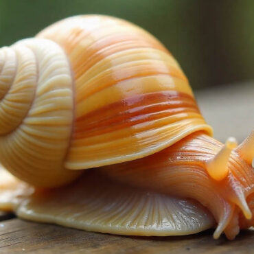 Un escargot devient modèle… pour des pubs de crème hydratante