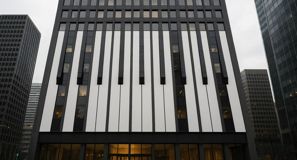 Un gratte-ciel devient… un piano géant jouable par ses fenêtres 📍 Lieu : Tokyo, Japon 📅 Date : 5 novembre 2025 🎶 Ce qui s’est passé : - Un architecte fou de musique a transformé la façade d’un gratte-ciel en piano géant, chaque fenêtre correspondant à une touche. - Des capteurs détectent quand une fenêtre s’ouvre ou se ferme, produisant une note amplifiée dans la rue. - Les employés du bâtiment peuvent ainsi “jouer” des mélodies en ouvrant leurs bureaux à la bonne cadence. - Lors de l’inauguration, une équipe de 40 personnes a interprété Beethoven’s Ode to Joy en synchronisant leurs fenêtres. - Le projet est salué comme “la première symphonie verticale du monde”. 🏷️ Mots-étiquettes gratte-ciel, piano géant, Tokyo, Japon, architecture insolite, musique urbaine, humour, façade interactive, symphonie verticale Un gratte-ciel devient… un piano géant jouable par ses fenêtres