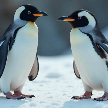 Un pingouin devient juge officiel… dans un concours de glissade