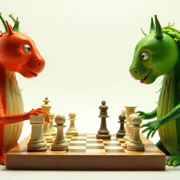 Un tournoi d’échecs… entre intelligences artificielles déguisées en légumes