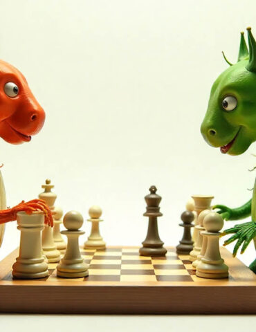 Un tournoi d’échecs… entre intelligences artificielles déguisées en légumes