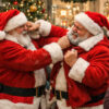 Insolite : deux Pères Noël se battent dans un supermarché