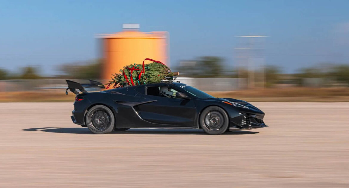 Le sapin de Noël… le plus rapide du monde !