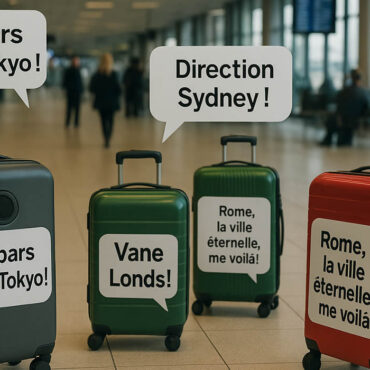 Un aéroport expérimente… des valises qui annoncent elles-mêmes leur destination