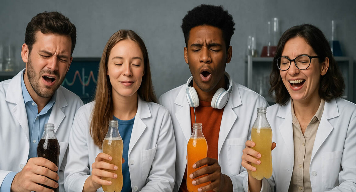 Un laboratoire invente… des sodas qui changent de goût selon la musique