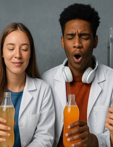 Un laboratoire invente… des sodas qui changent de goût selon la musique