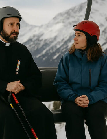 Confessions sur un télésiège : en Savoie, un prêtre écoute les skieurs à 2 500 mètres d’altitude