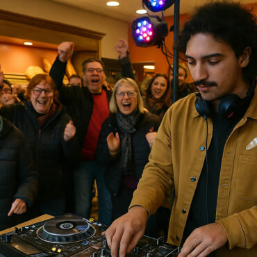 DJ Baguette transforme une boulangerie normande en piste de danse
