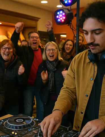 DJ Baguette transforme une boulangerie normande en piste de danse