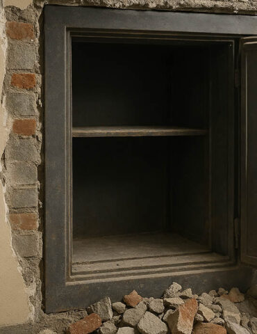 Il casse un mur pour rénover sa maison… et découvre un coffre‑fort géant caché depuis 50 ans