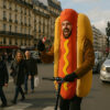 Le hot-dog volant de Paris : une performance absurde mais bien réelle