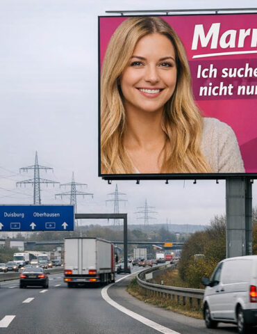 Elle loue des panneaux géants sur l’autoroute pour trouver l’amour