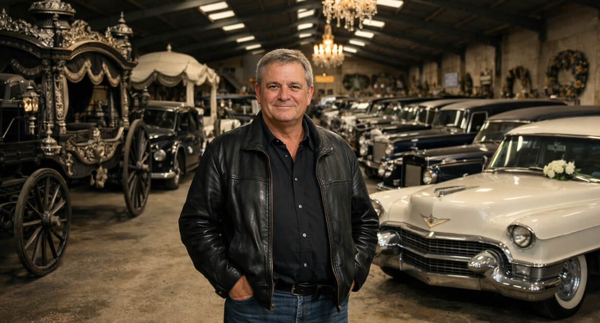 Le collectionneur qui possède 130 corbillards : l’incroyable musée funéraire du Tarn‑et‑Garonne