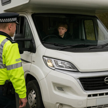 Un ado de 13 ans arrêté au volant du camping‑car de ses parents