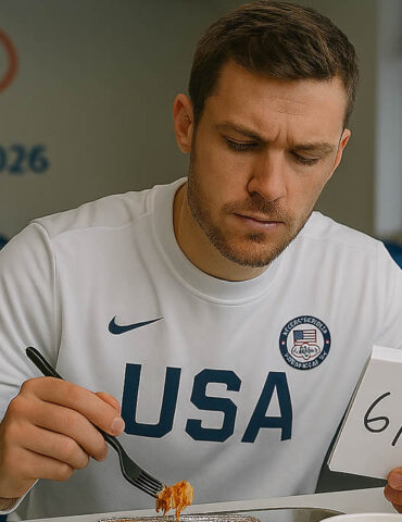 Un athlète américain devient viral en notant les plats du village olympique