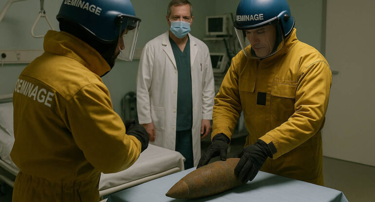 Un obus de 1918 dans le rectum : l’incroyable nuit des urgences de Toulouse