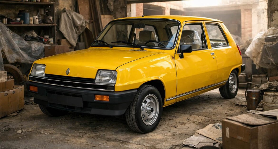 Une Renault 5 neuve retrouvée après 43 ans : la découverte incroyable d’un garage espagnol