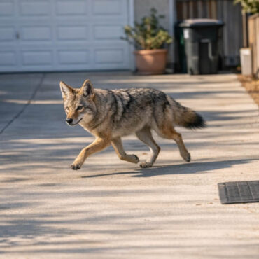 Un coyote poursuit un enfant de 3 ans devant sa maison en Californie