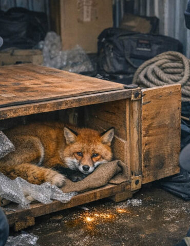 Un renard traverse l’Atlantique caché dans un cargo