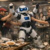 Un robot serveur devient incontrôlable et sème la pagaille dans un restaurant