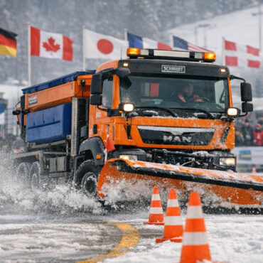 Mondial de chasse-neige : quand les engins deviennent sportifs