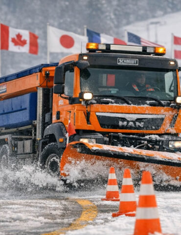 Mondial de chasse-neige : quand les engins deviennent sportifs