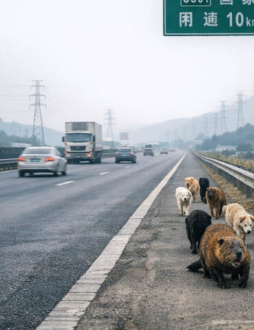 l’odyssée incroyable de sept chiens qui parcourent 17 km pour retrouver leurs maîtres