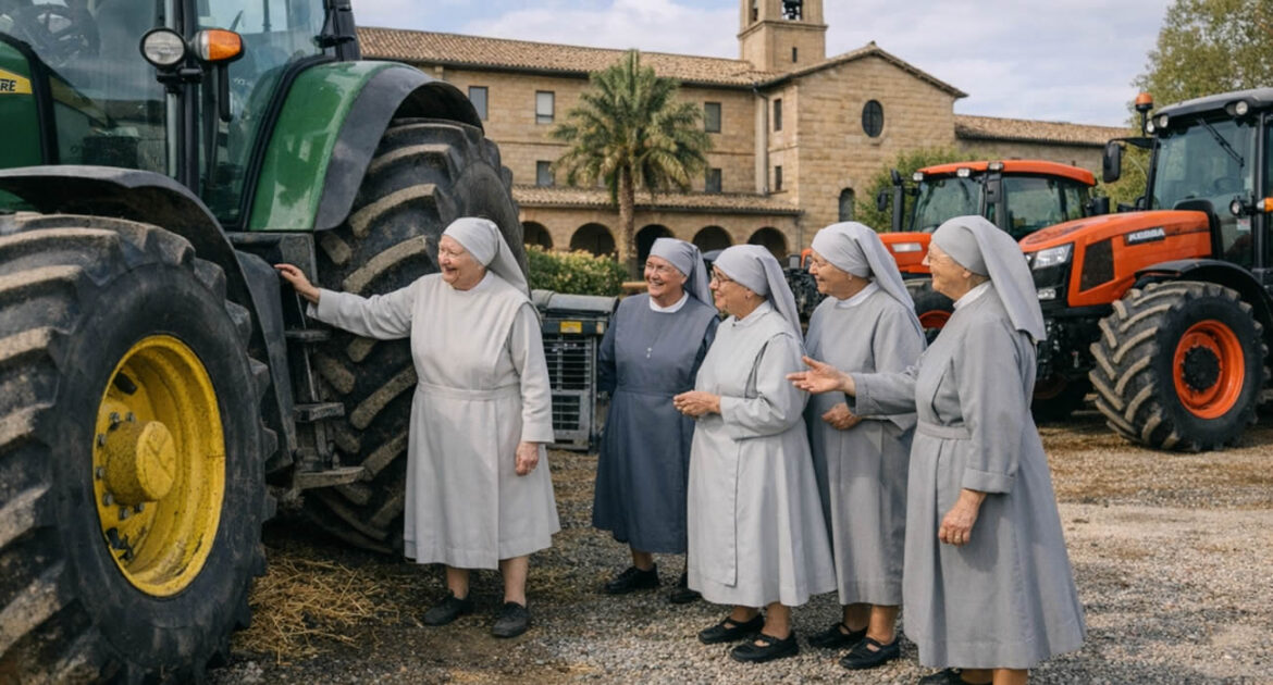un entrepreneur lègue son entreprise de tracteurs, évaluée à 14 millions d’euros, aux Petites Sœurs des Pauvres