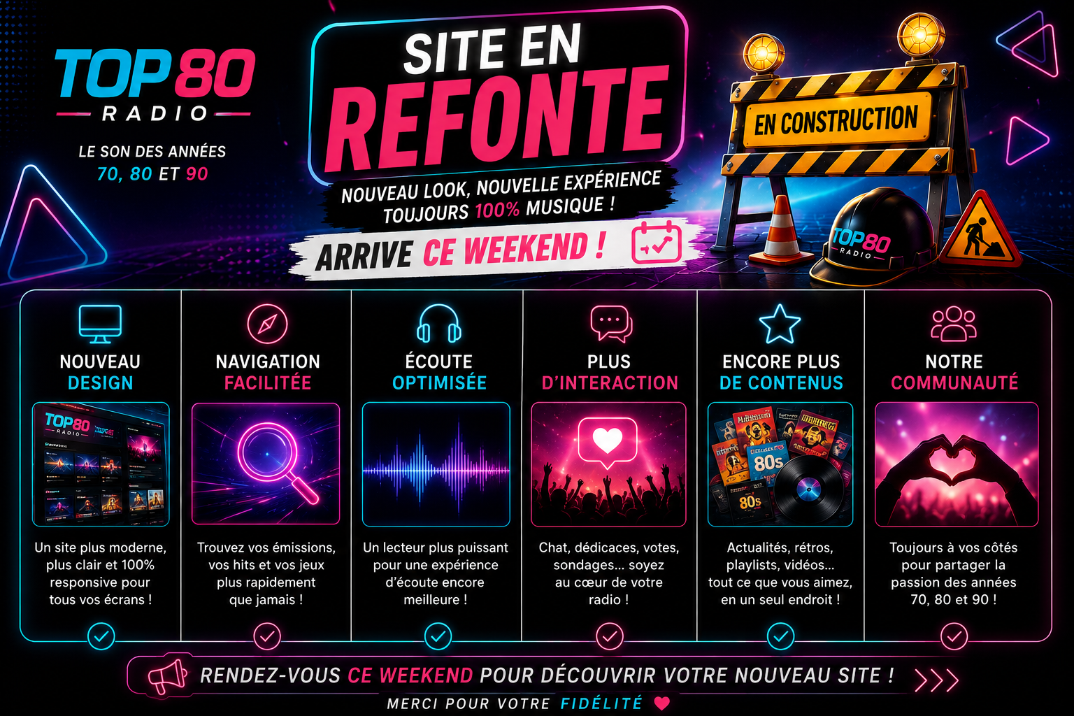 Site en travaux