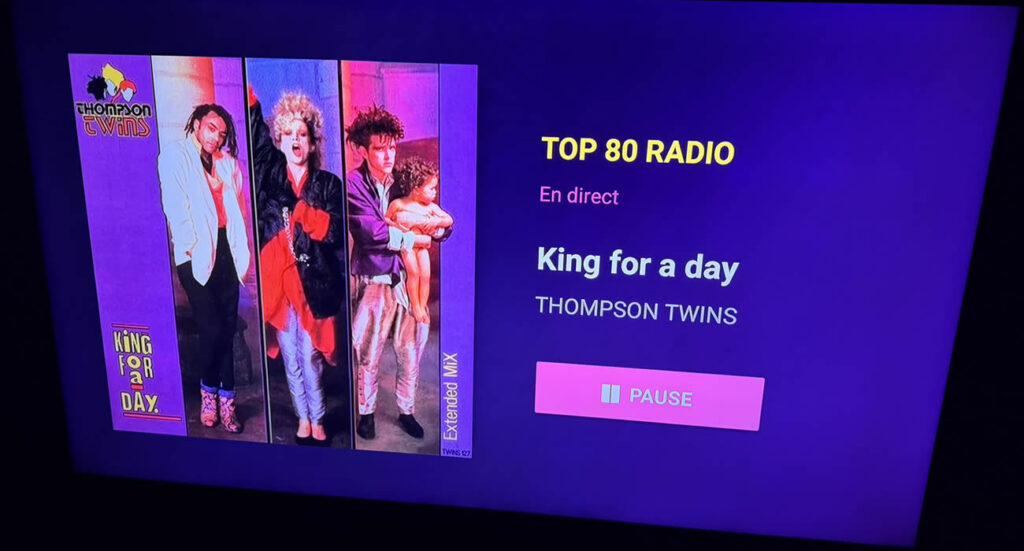 TOP 80 Radio arrive sur Google TV : écoutez désormais vos plus grands souvenirs musicaux sur grand écran !